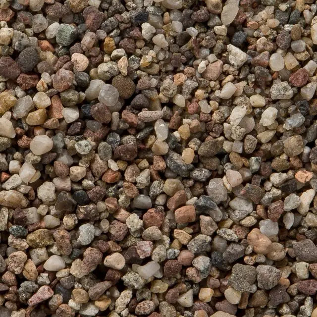 Aquael Natural Multicolored Gravel 3-5mm[Weight - 2Kg]