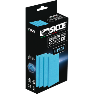 Aqua Filtra 10-20 Sponge Kit 4/pk