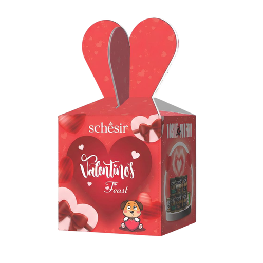 Schesir Taste The World Valentine Feast'26 Gift Pack for Dogs