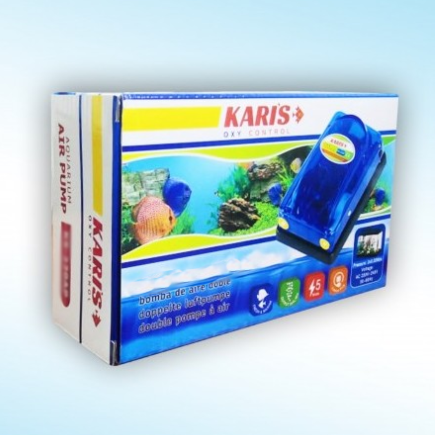 Karis Oxy Control Air Pump[Options - Single Outlet, Power - 3W]