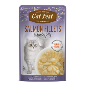 Cat Fest Salmon Fillets In Tender Jelly For Cats 70g [MOQ:12pcs]