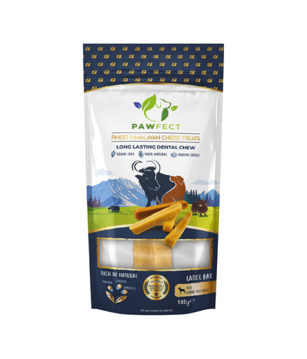Pawfect Himalayan Cheese Chew Large Bars 140g  (1 x 140g)