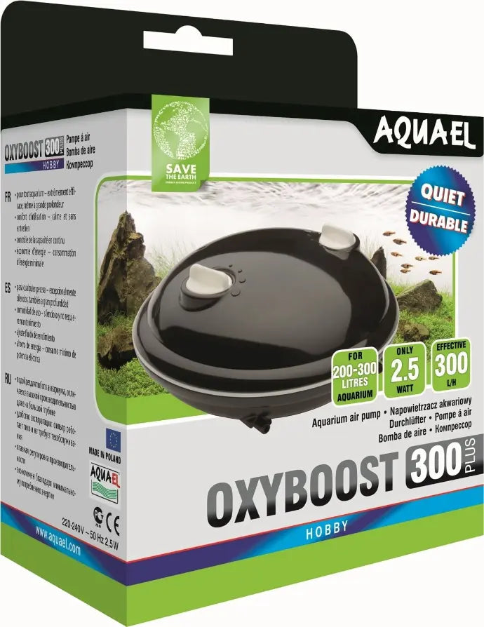 Aquael Oxyboost Airpump[Flow - 300L/h]