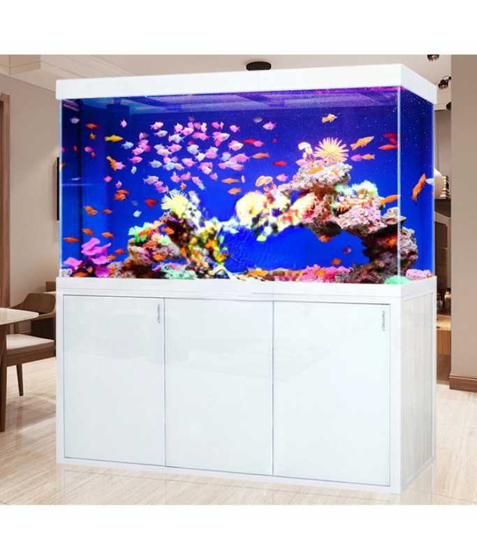 Karis Aquarium LYP-Series[Color - White, Dimension - 1500 x 400 x 1600mm]
