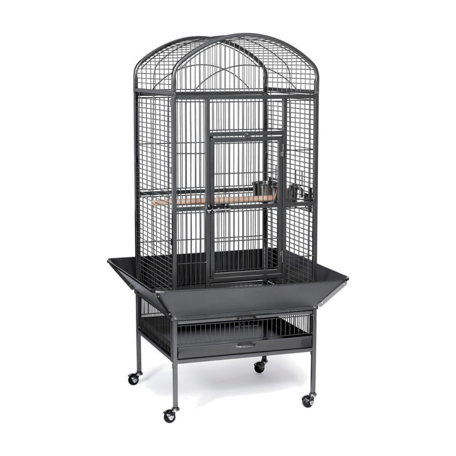 Dayang Bird Cage - A08 (Jumbo) - 123 x 82 x 178cm[Dimension - 123 x 82 x 178cm]-Black
