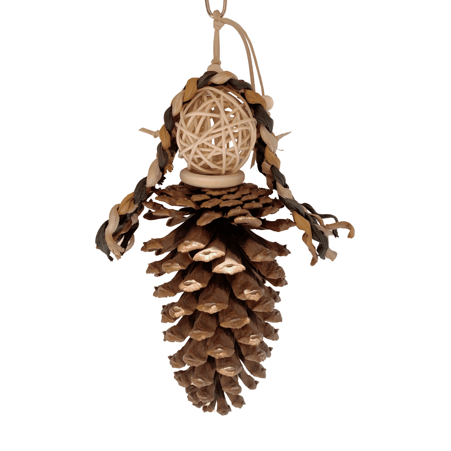 Vanpet Pinewood Bird Toy 32x12cm-BTLB01145