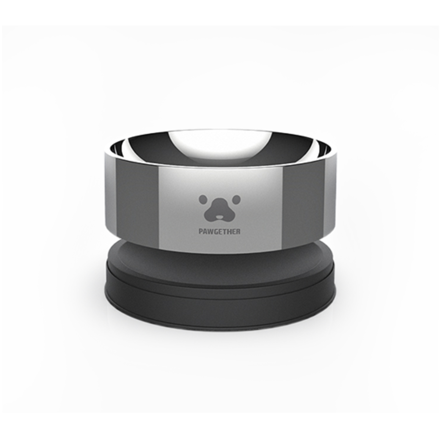 Pawgether Stainless Steel Pet Bowl - 2 Series 15.6x15.6x6.7cm [Upper:400ml;Bottom:170ml]