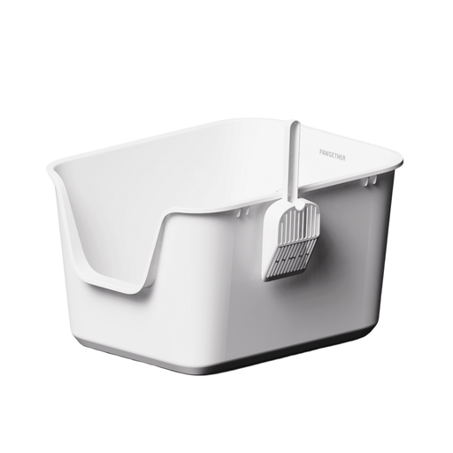 Pawgether Open Cat Litter Box With Scoop-CF2-57x44x32.5cm
