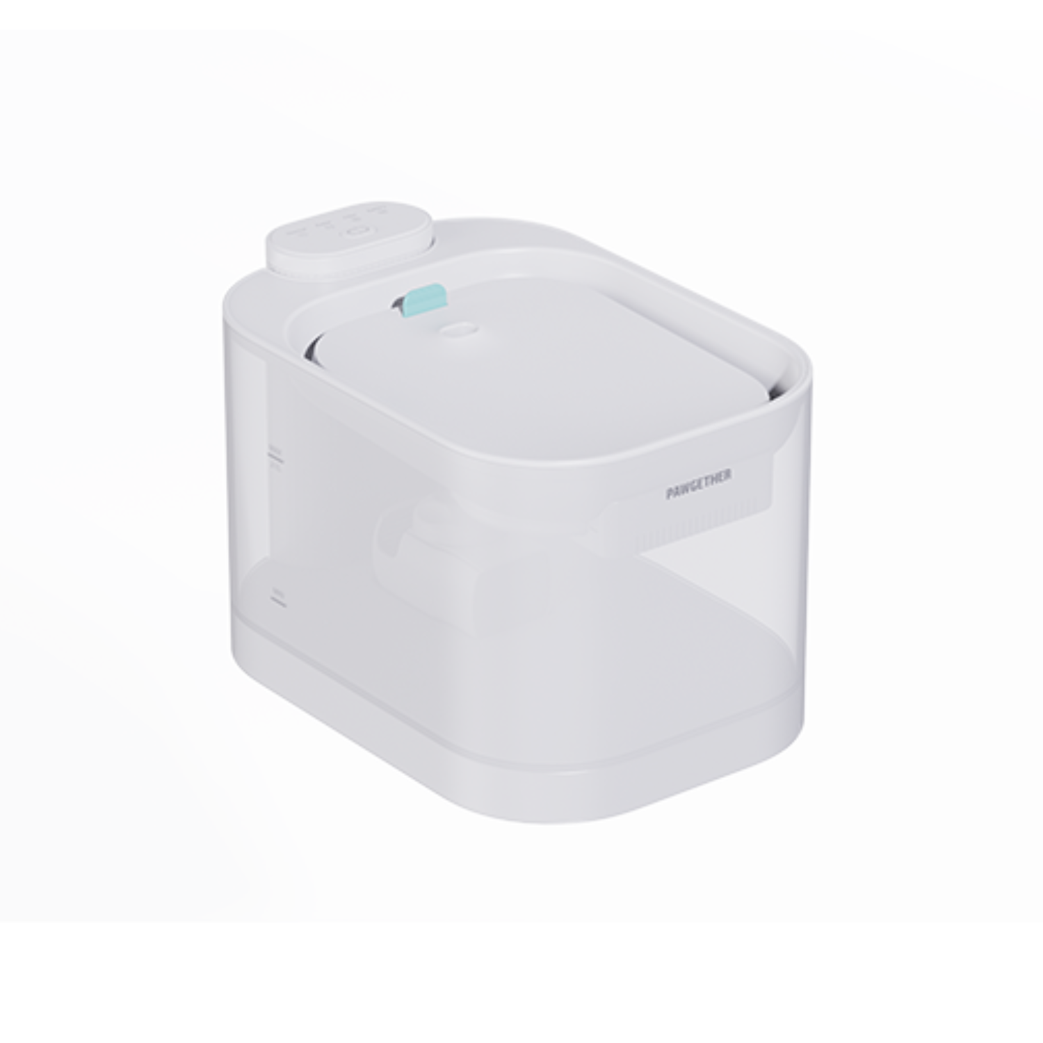 Pawgether Smart Pet Water Feeder-Pure P4S-[Capacity:2.5Litre]-UV Version-23.1x15.6x15.6cm