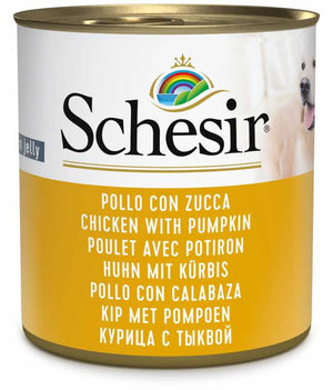 Schesir Dog Wet Food-Chicken With Pumpkin[Weight - 285g][Min order 16 pcs]