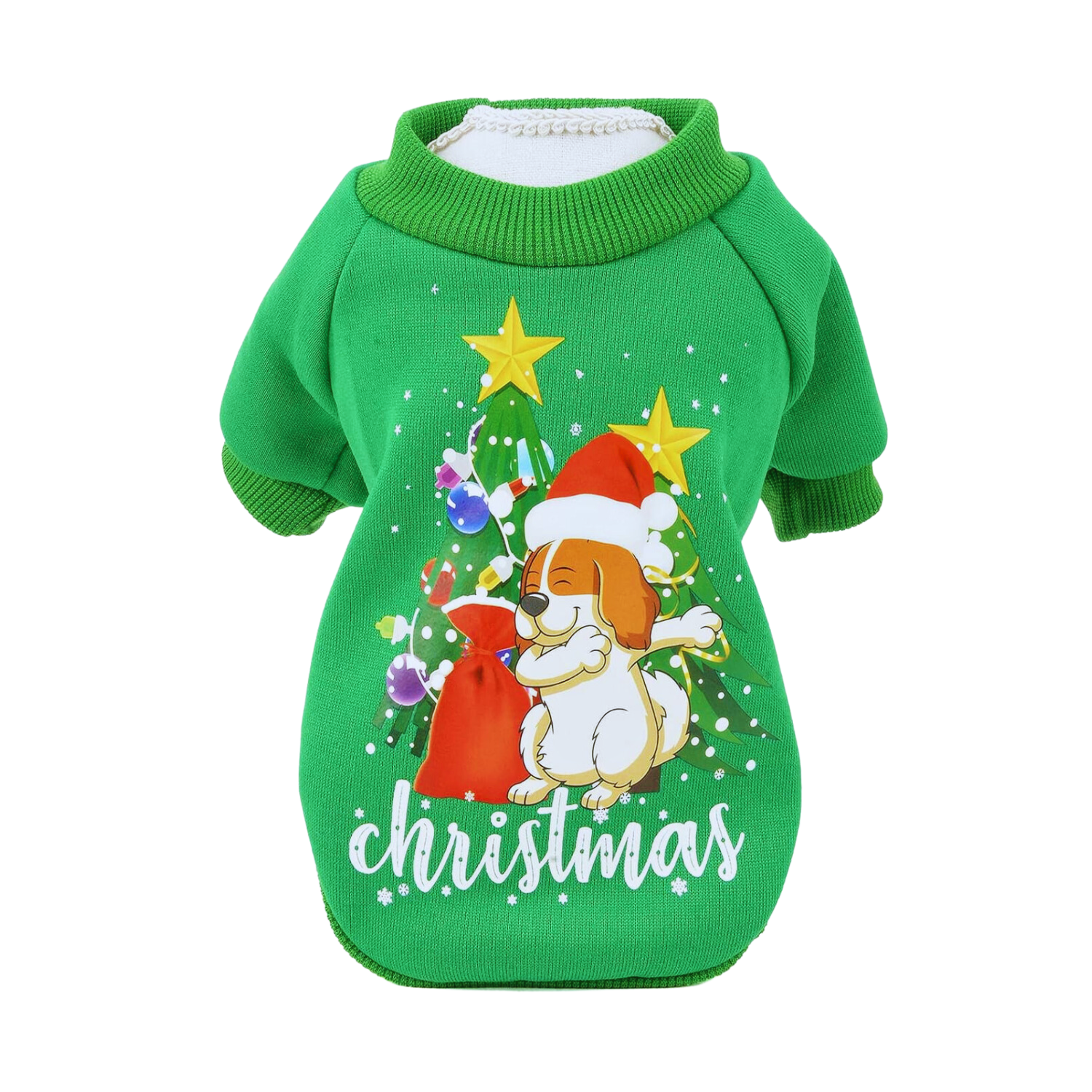Seasopet Christmas Printed Dress 25x37cm - Small
