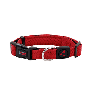 Doco Puffy Mesh Collar (DCA102)[Color - Red, Size - XL]