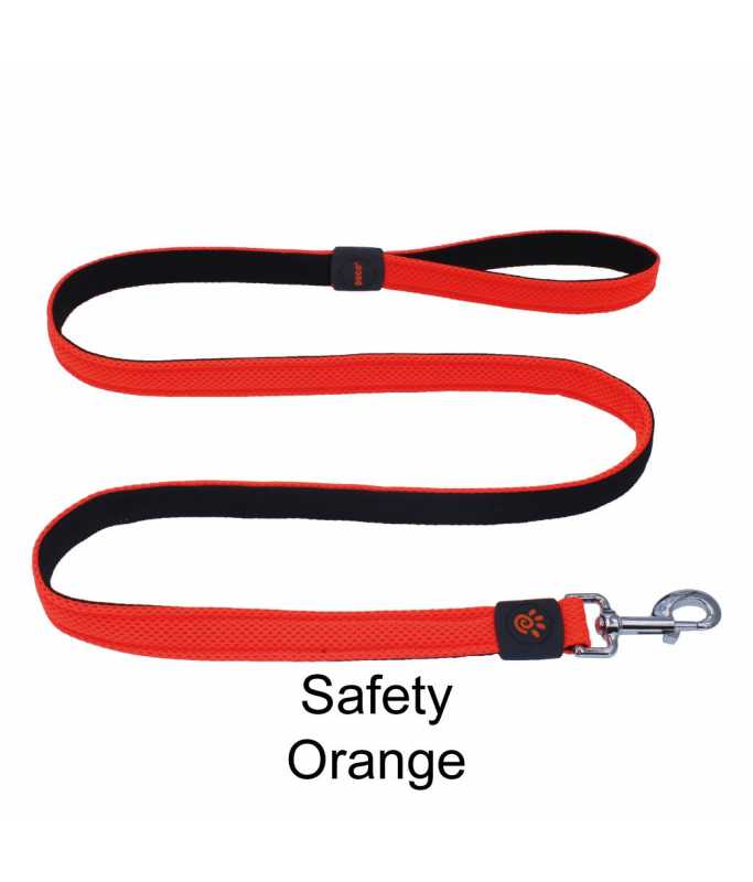 DOCO® JELLY BEAN LEASH 6ft (DCA1160)[Size - S, Color - Safety Orange]