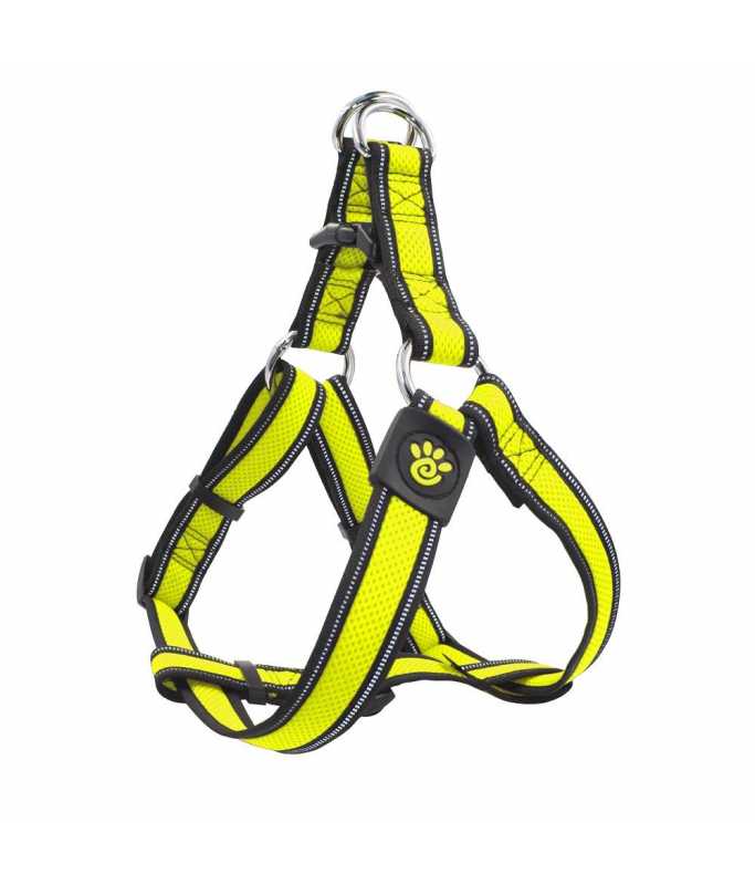 DOCO® Athletica Air Step-In Harness (DCA202)[Size - M, Color - Safety Lime]