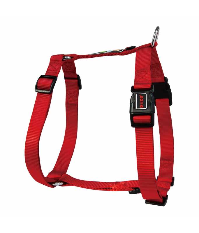 DOCO® Signature H-Harness (DCSN201)[Color - Maroon, Size - L]
