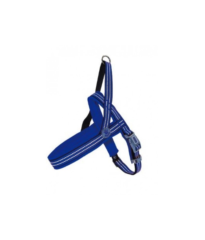 Doco Vario Neoprene Harness Reflective (DCV201)[Color - Blue, Size - L]