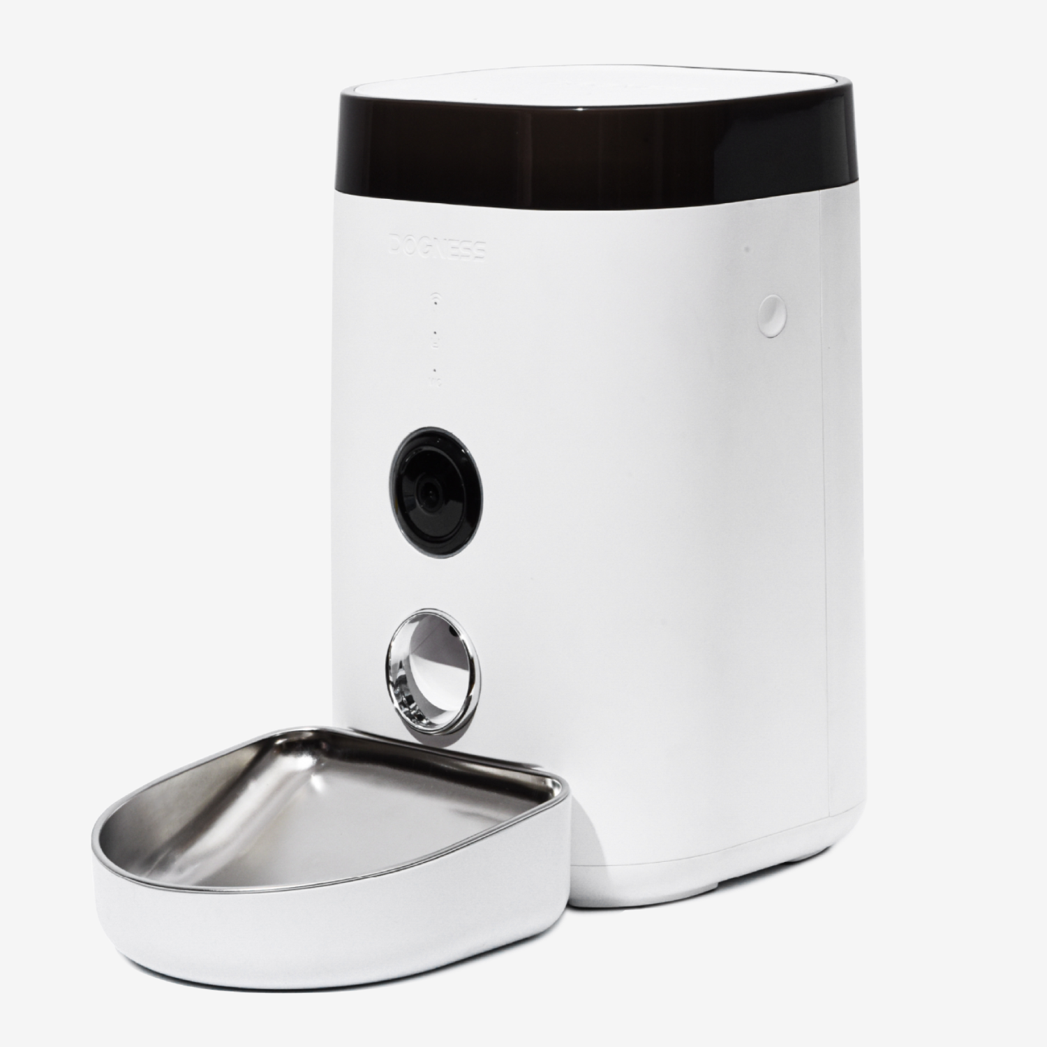 Dogness Panoramic Cam Smart Feeder Pet Food Dispenser With  HD-1080p Wide-View Camera & App Control- 3.6L
