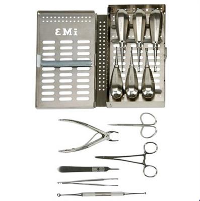Im3 12Pc Extraction Set Stubby Handle In Stainless Steel Case
