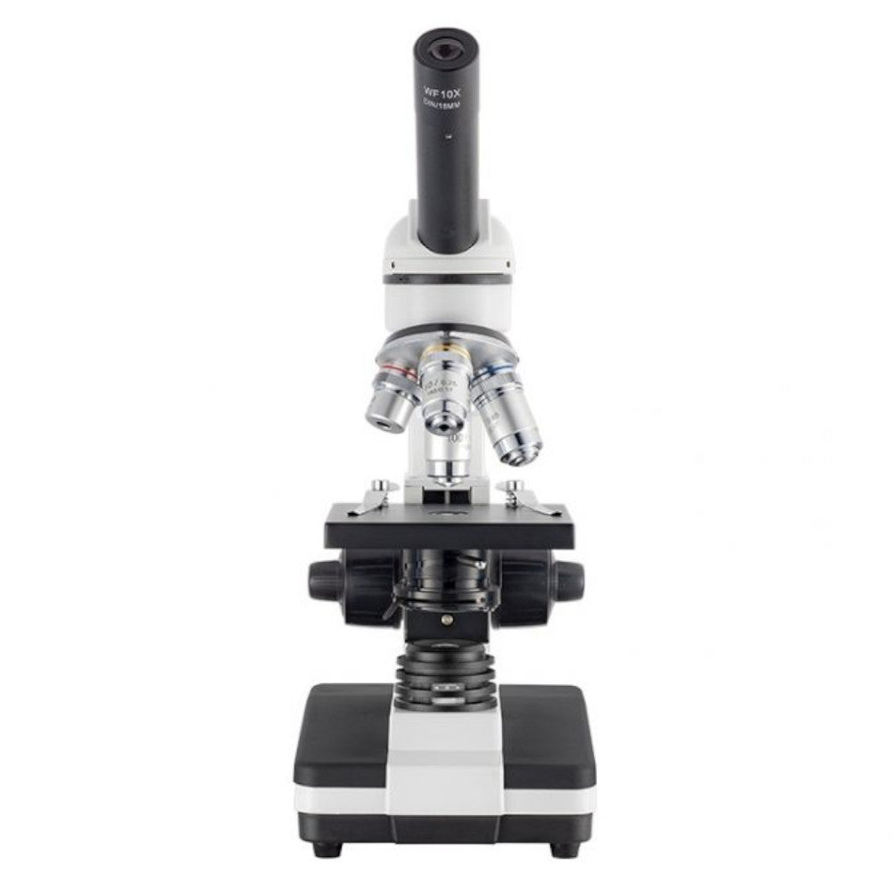 Microscope - Led Rechg/4Obj./Abbe/Iris/Coaxial