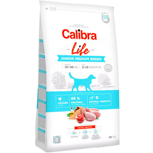 Calibra Dog Life Junior Medium Breed Chicken 2.5kg