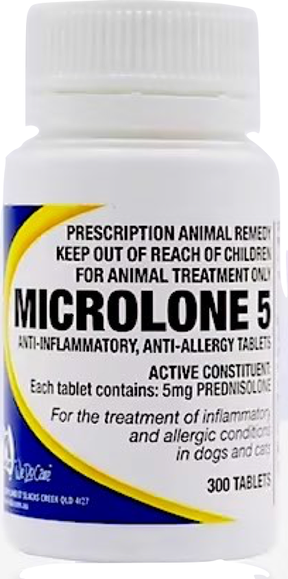 Microlone (Prednisolone) 5mg tab (300s)