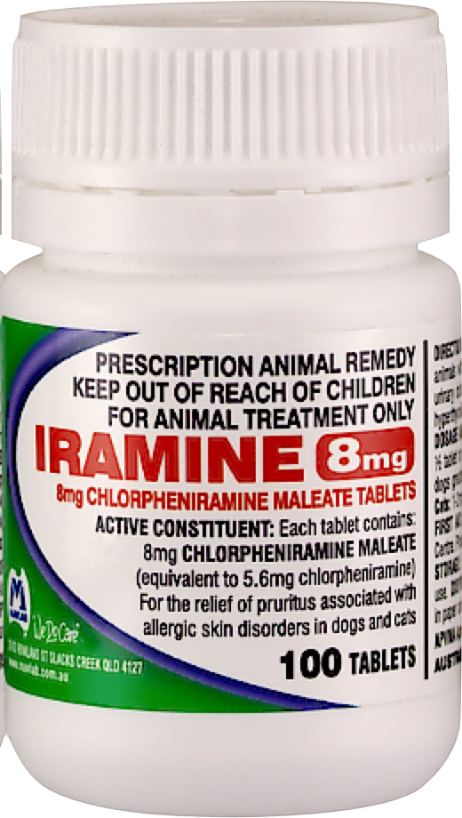 Iramine 8mg tabs - 100tabs