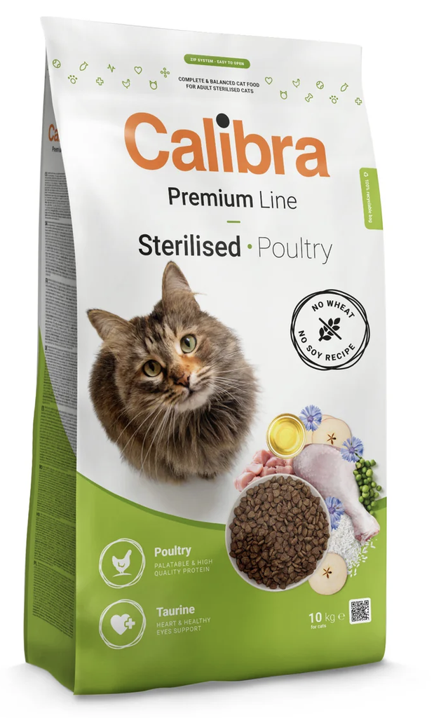 Calibra Cat Premium Line Sterilised Poultry 10kg