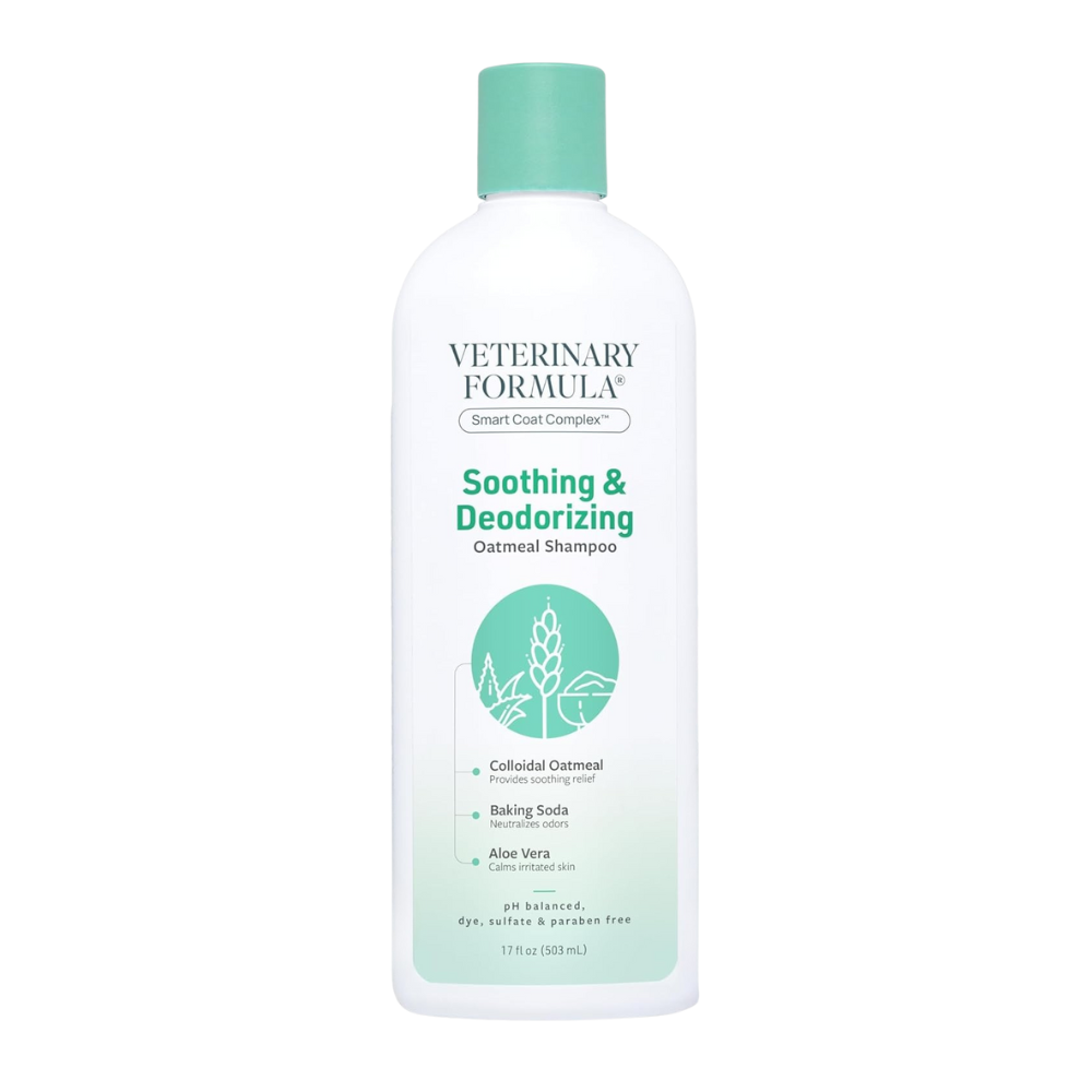 Synergy Labs Veterinary Formula Solutions Soothing & Deodorizing Oatmeal Shampoo 17oz - 503ml