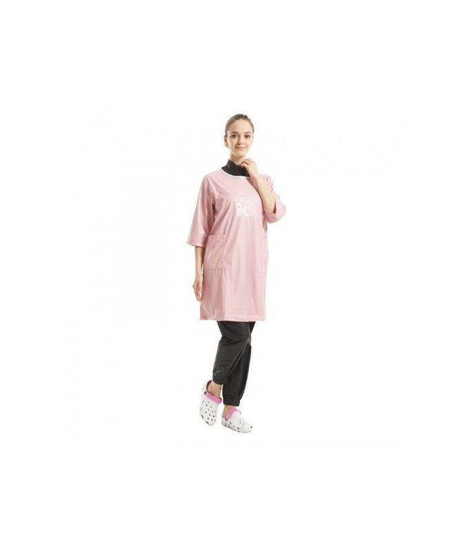 Shernbao Professional Grooming Apparel With Super Waterproof -GA-21[Color - Pink, Size - M]