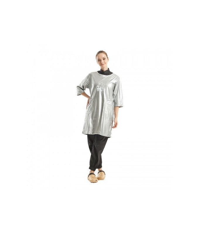 Shernbao Professional Grooming Apparel With Super Waterproof -GA-21[Color - Silver, Size - M]