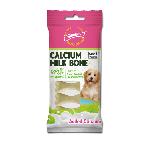Gnawlers Bone 4.5" Small-Snack For Dogs-7pcs/pack-60g
