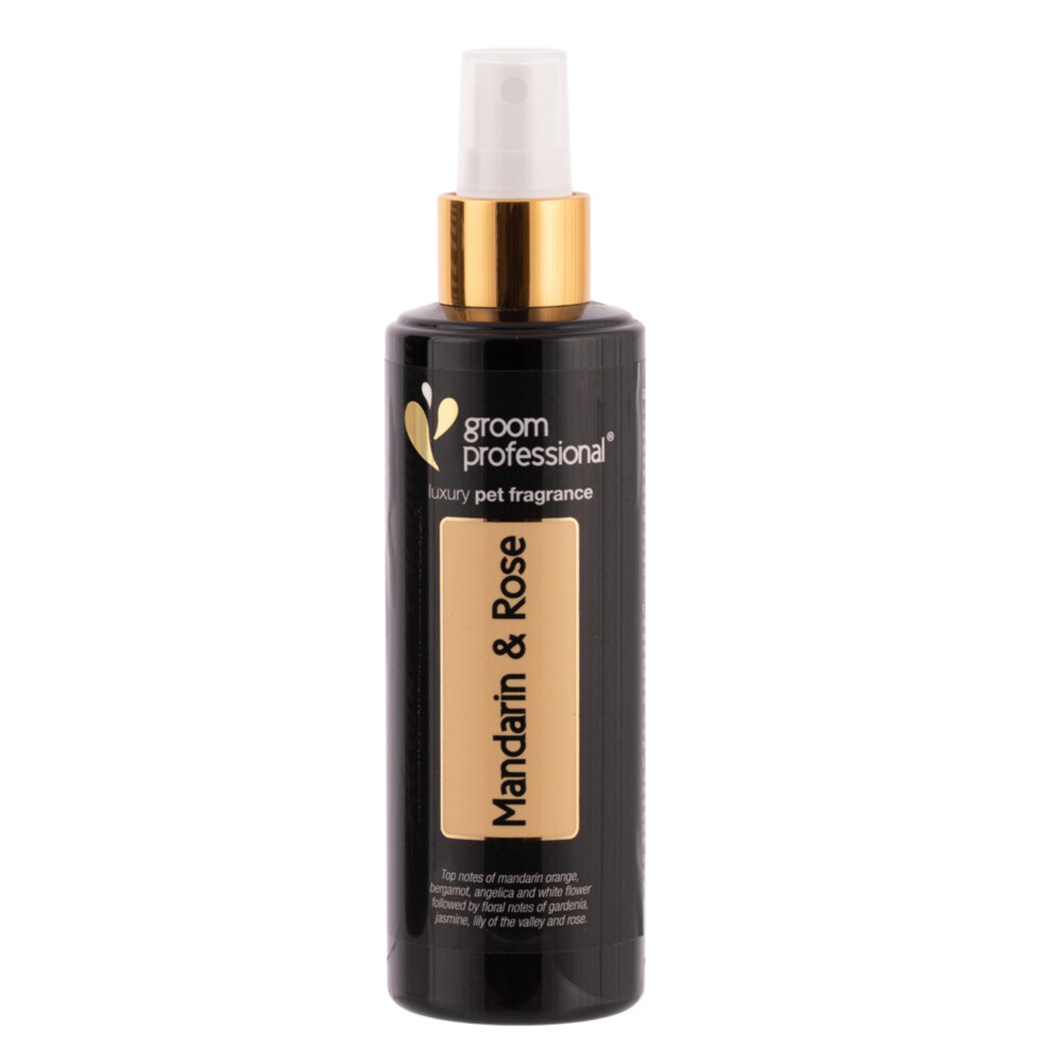 Groom Professional Mandarin & Rose Cologne(Luxury)[Volume - 200 ml, Flavor - Mandarin & Rose]