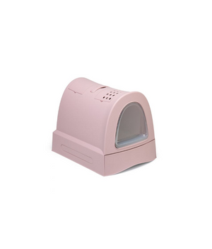 IMAC Zuma Litter Box For Cats - 40 x 56 x 42.5cm[Color - Pink, , Size - M]