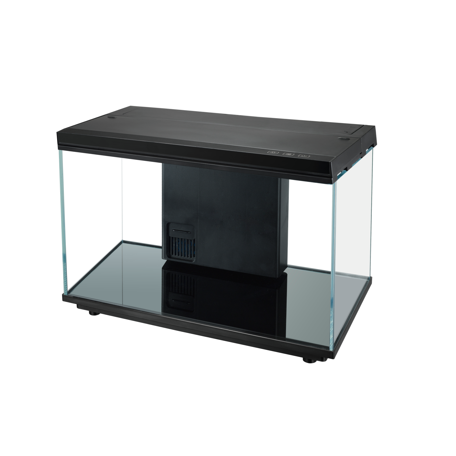 Karis Stylish Aquarium Set PH-200-[Volume:18 Litre][36x27x29cm]-Black