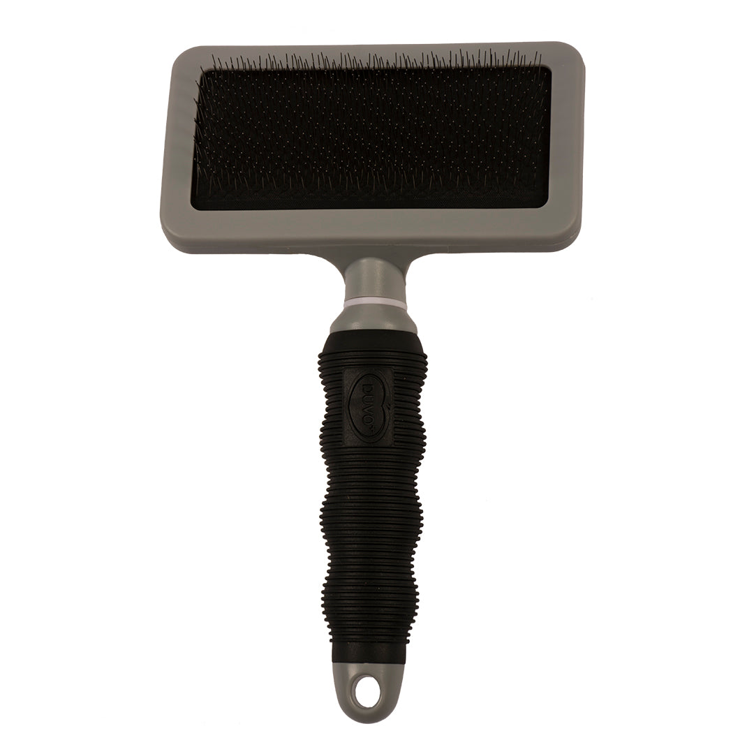 Duvo+ Slicker Brush Large Black/Grey