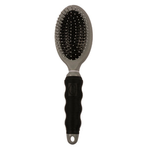 Duvo+ Metal Pin Brush Small Black/Grey