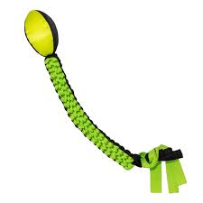 Duvo+ Sporty Rugby With Tail 69x8x7cm Black/Yellow