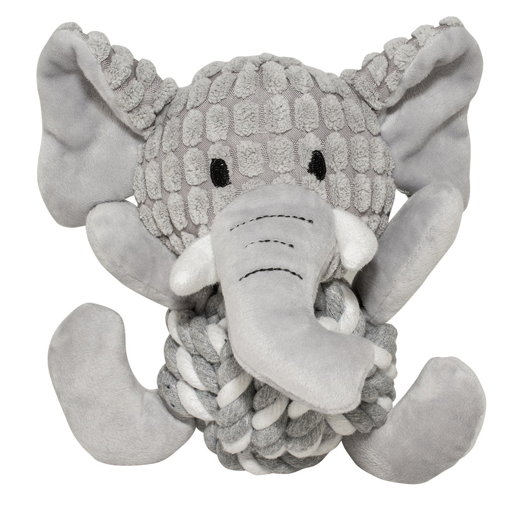 Duvo+ Zoo Friends Elsa Elephant Ball 18X19X12Cm Grey
