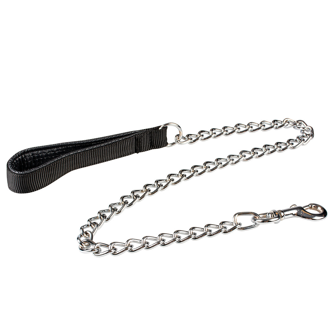 Duvo+ Lead Chain Padded Handle 50Cm/4mm Black