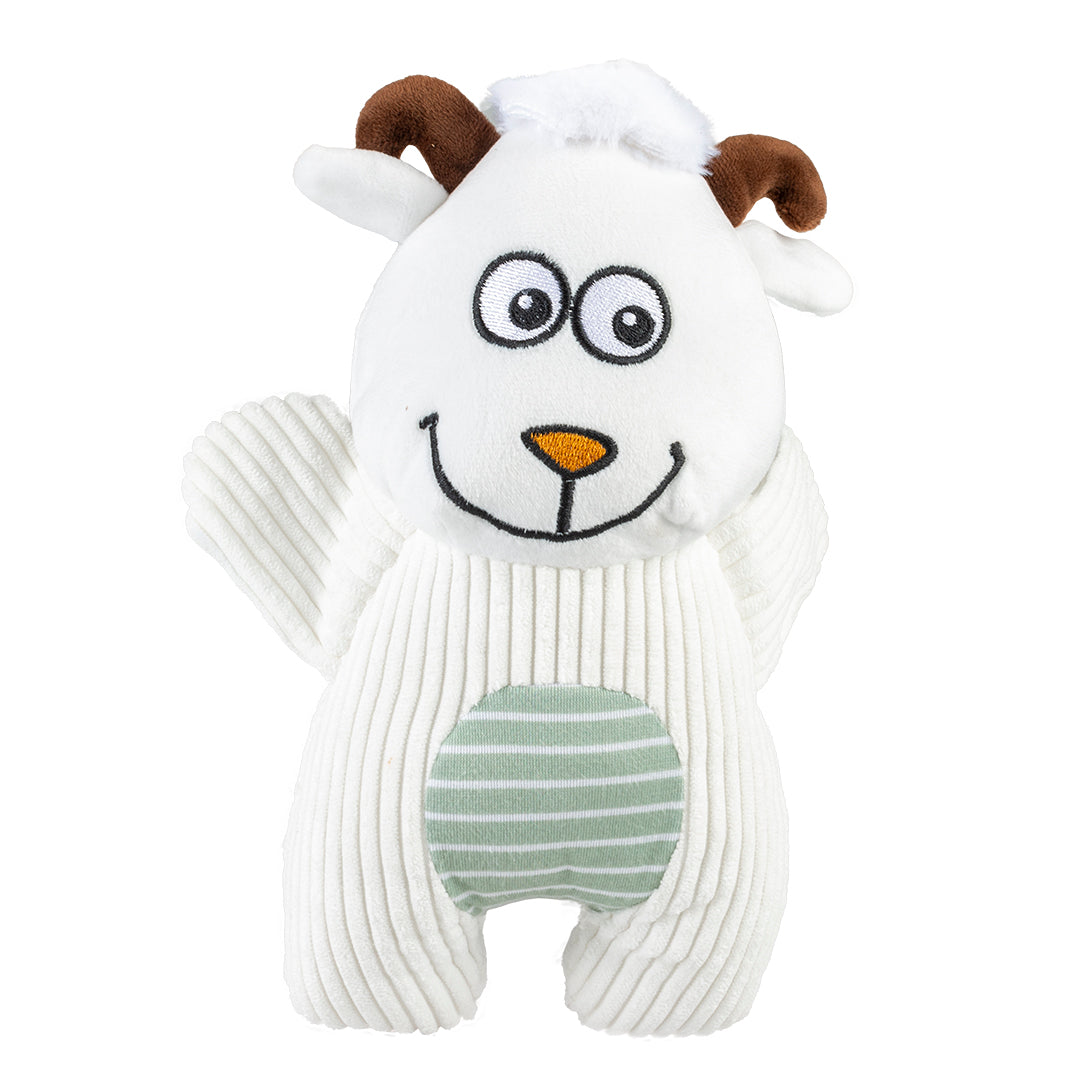 Duvo+ Plush Sheep Corduroy 25X12X6cm Multicolour