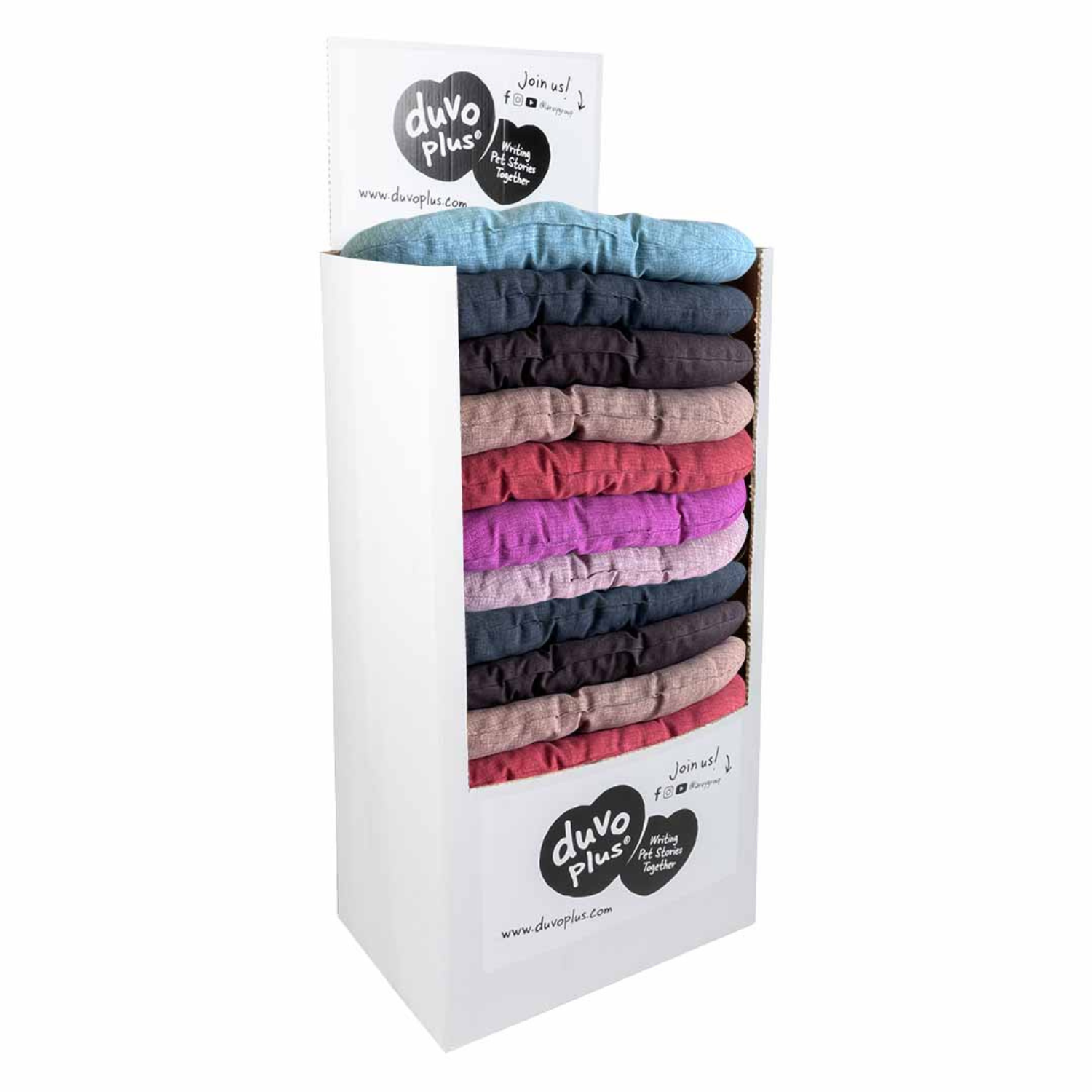 Duvo+ Oval Cushion Sewn Candy 60x45x8cm - Mixed Colors [As Single Piece]