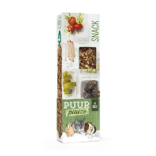 Witte Molen Puur Pauze Sticks Pear and Date 180g[Weight - 180g]
