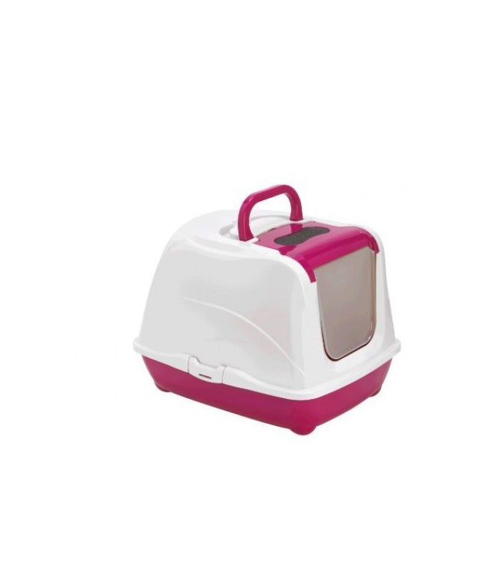 Moderna Flip Cat-Litter Box[Color - Pink, Size - L]