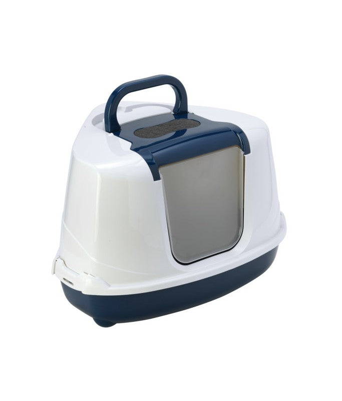 Moderna Flip Corner -Litter Box (C250)[Color - Blue]
