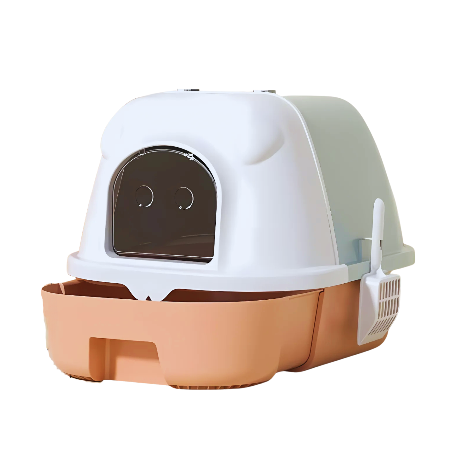 Pado Meow Cat Litter Box 53*41*38cm-Green