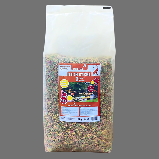 Pond Star TS3 Color Menu Pond Sticks Floating Fish Food 4kg
