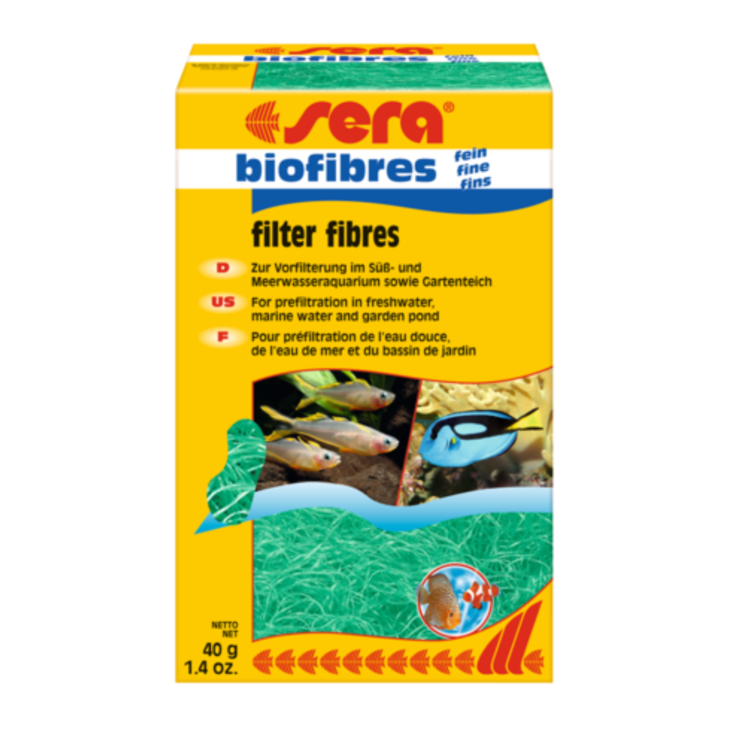 Sera Biofibres Fine 40g[Weight - 40g]