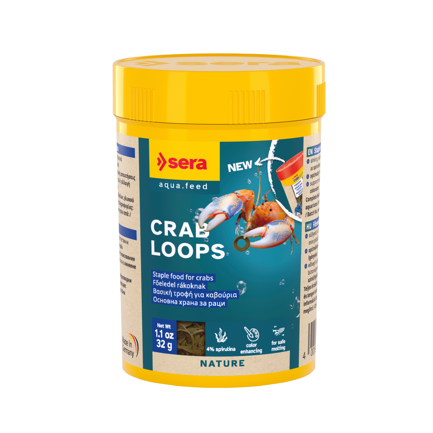 Sera Crabs Natural 100ml[Volume - 100ml]
