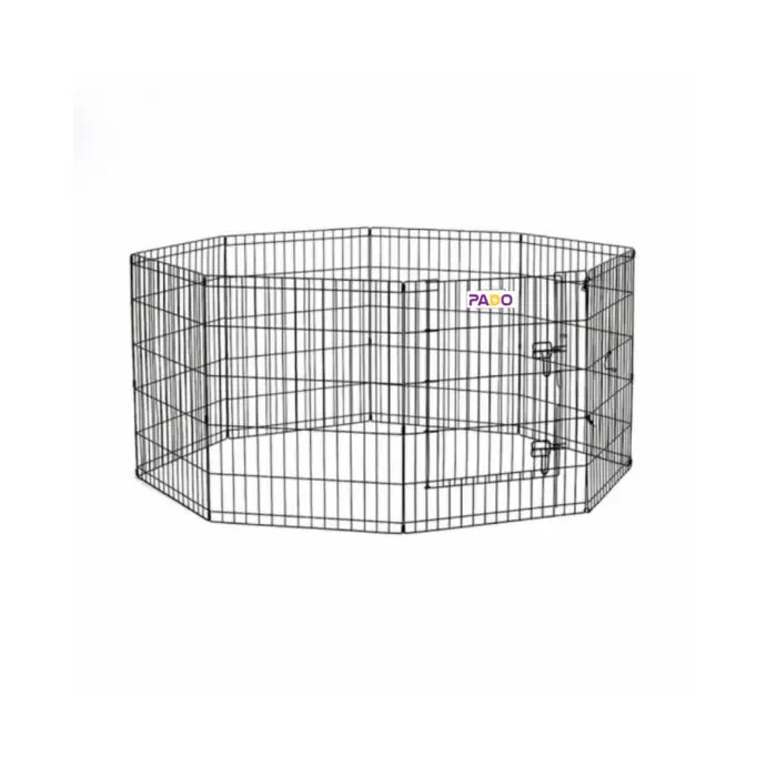 Pado Play Pen-8 Sides Exercise Pens with 1 Door, 61x92cm / 24x36 inch
