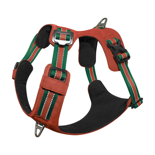 DOCO® VERTEX Reflective Ultralight Mesh Harness Small [Neck 28-39cm;Chest 42]-Canyon